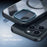 For iPhone 16 Pro Max DUX DUCIS Aimo Mag Series TPU + PC MagSafe Frosted Feel Phone Case(Black)