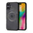 For iPhone 16 Plus DUX DUCIS Aimo Mag Series TPU + PC MagSafe Frosted Feel Phone Case(Black)