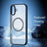 For iPhone 16 DUX DUCIS Aimo Mag Series TPU + PC MagSafe Frosted Feel Phone Case(Black)