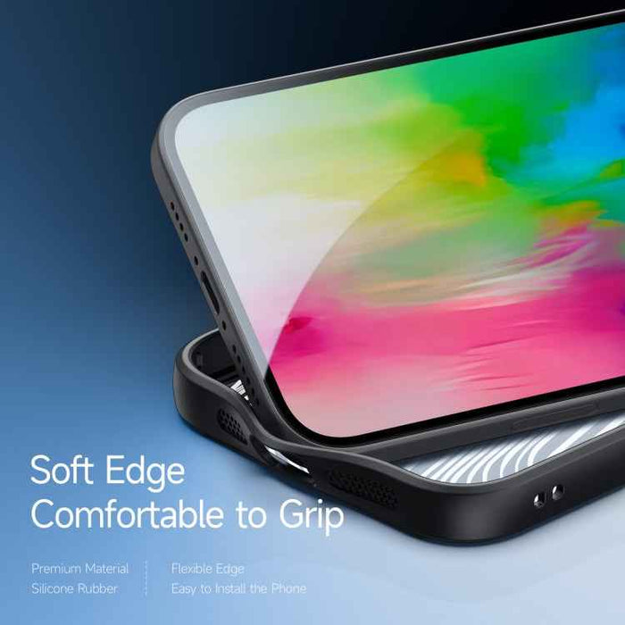 For iPhone 16 DUX DUCIS Aimo Mag Series TPU + PC MagSafe Frosted Feel Phone Case(Black)