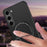 Matte Magsafe Magnetic Phone Case with Trolley Holder, For Samsung Galaxy S23 Ultra 5G