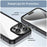 For iPhone 16 Pro Max Colorful Series Acrylic + TPU Phone Case(Black)