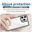 For iPhone 16 Pro Max Colorful Series Acrylic + TPU Phone Case(Transparent Grey)