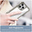 For iPhone 16 Pro Max Colorful Series Acrylic + TPU Phone Case(Transparent Grey)