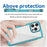 For iPhone 16 Pro Max Colorful Series Acrylic + TPU Phone Case(Transparent Blue)