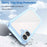 For iPhone 16 Plus Colorful Series Acrylic + TPU Phone Case(Blue)