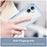 For iPhone 16 Plus Colorful Series Acrylic + TPU Phone Case(Blue)