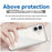 For iPhone 16 Plus Colorful Series Acrylic + TPU Phone Case(Transparent)