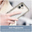 For iPhone 16 Colorful Series Acrylic + TPU Phone Case(Transparent Grey)