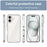 For iPhone 16 Colorful Series Acrylic + TPU Phone Case(Transparent)