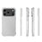 For iPhone 17 Pro Shockproof Non-slip Thickening TPU Phone Case(Transparent)