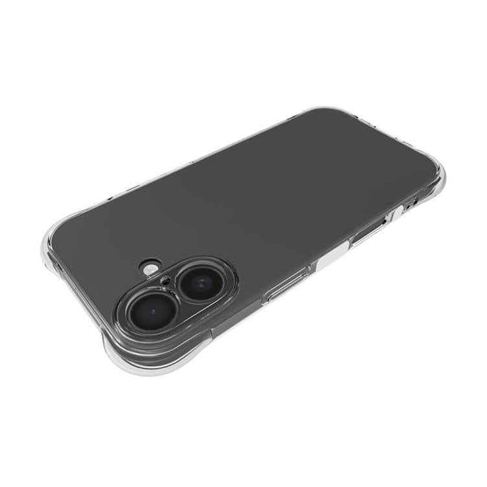 For iPhone 17 Shockproof Non-slip Thickening TPU Phone Case(Transparent)