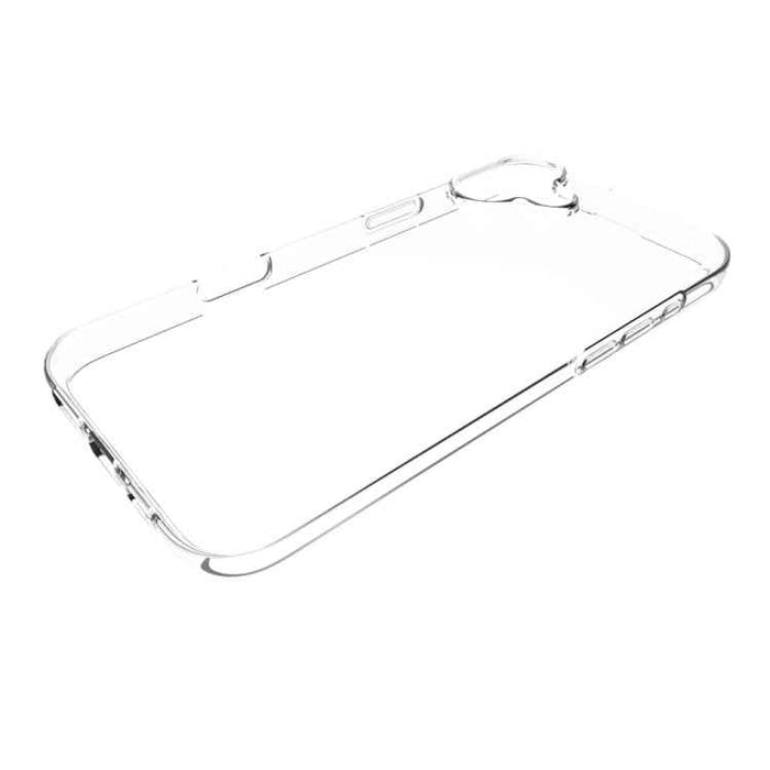 For iPhone 16 Plus Waterproof Texture TPU Phone Case(Transparent)