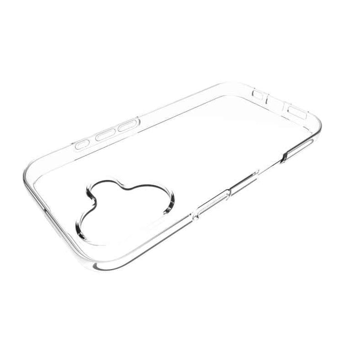 For iPhone 16 Waterproof Texture TPU Phone Case(Transparent)