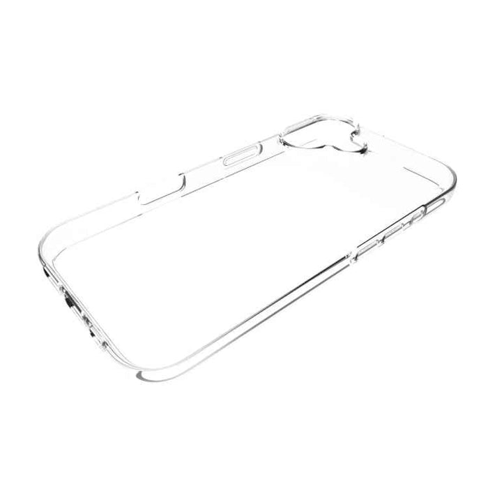 For iPhone 16 Waterproof Texture TPU Phone Case(Transparent)