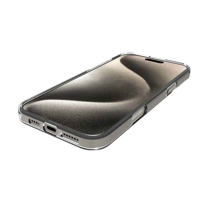 For iPhone 16 Pro Max Waterproof Texture TPU Phone Case(Transparent)