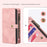 Zipper Wallet Magnetic Detachable Leather Phone Case, For Samsung Galaxy A22 5G, For Samsung Galaxy A32 5G, For Samsung Galaxy A32 4G, For Samsung Galaxy A33 5G, For Samsung Galaxy A42 5G, For Samsung Galaxy A50, For Samsung Galaxy A51 4G��������������...