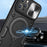 For iPhone 11 Pro CD Texture Sliding Camshield Magnetic Holder Phone Case(Black) - BaskiFit