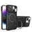 For iPhone 11 Pro CD Texture Sliding Camshield Magnetic Holder Phone Case(Black) - BaskiFit