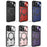 For iPhone 16 Pro Max CD Texture Sliding Camshield Magnetic Holder Phone Case(Silver)