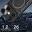 For iPhone 16 Plus CD Texture Sliding Camshield Magnetic Holder Phone Case(Silver)