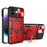For iPhone 16 CD Texture Sliding Camshield Magnetic Holder Phone Case(Red)