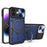For iPhone 16 CD Texture Sliding Camshield Magnetic Holder Phone Case(Blue)