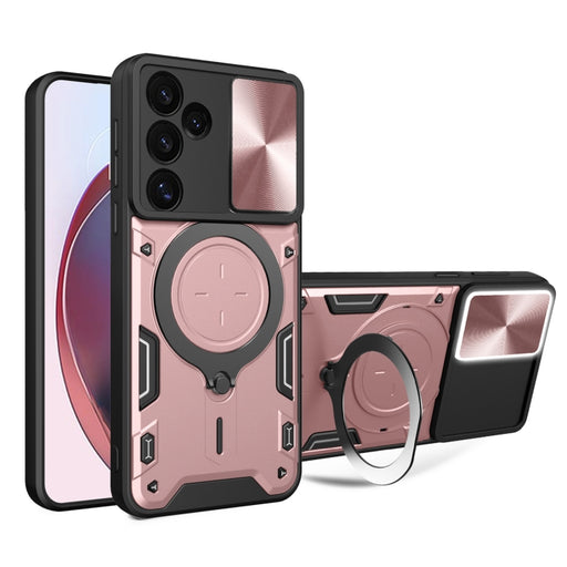 CD Texture Sliding Camshield Magnetic Holder Phone Case, For Samsung Galaxy S24 FE 5G, For Samsung Galaxy S24+ 5G, For Samsung Galaxy S24 5G, For Samsung Galaxy A24 4G, For Samsung Galaxy A23 5G, For Samsung Galaxy A34 5G, For Samsung Galaxy A54 5G����...