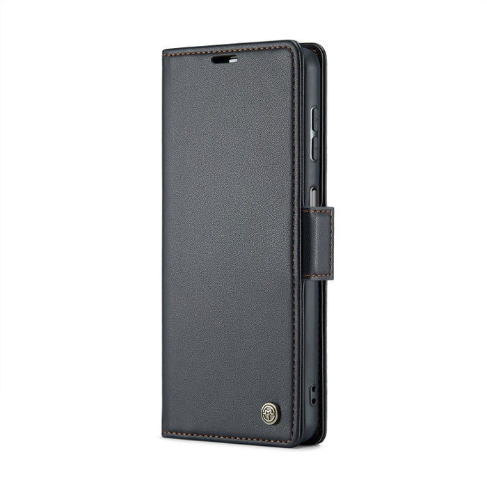 CaseMe 023 Butterfly Buckle Litchi Texture RFID Anti-theft Leather Phone Case