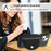 For iPhone 15 Shockproof Leather Phone Case with Card Holder(Black)