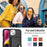 For iPhone 15 Shockproof Leather Phone Case with Card Holder(Black)