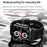 TK12 1.96 inch IP67 Waterproof Silicone Band Smart Watch Supports ECG / Remote Families Care / Bluetooth Call / Body Temperature Monitoring, Silicone Band (Blue), Silicone Band (Black), Silicone Band (Red)