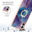 Electroplating Marble Dual-side IMD Phone Case with Ring, For Samsung Galaxy A04e