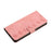 For iPhone 16 Seven Butterflies Embossed Leather Phone Case(Pink)