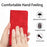 For iPhone 16 Seven Butterflies Embossed Leather Phone Case(Red)