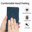 For iPhone 16 Seven Butterflies Embossed Leather Phone Case(Blue)