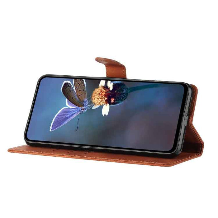 For iPhone 16 Plus Flower Butterfly Embossing Pattern Leather Phone Case(Brown)