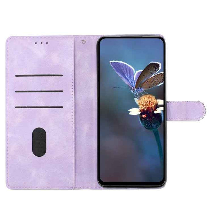 For iPhone 16 Plus Flower Butterfly Embossing Pattern Leather Phone Case(Purple)
