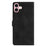 For iPhone 16 Plus Flower Butterfly Embossing Pattern Leather Phone Case(Black)