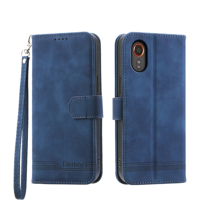 Dierfeng Dream Line TPU + PU Leather Phone Case, For Samsung Galaxy M55, For Samsung Galaxy M15 5G / F15 5G, For Samsung Galaxy Xcover 7, For Samsung Galaxy A55, For Samsung Galaxy A35, For Samsung Galaxy S24 Ultra 5G, For Samsung Galaxy S24+ 5G�������...