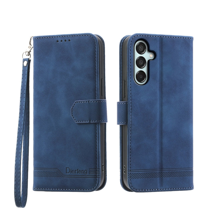 Dierfeng Dream Line TPU + PU Leather Phone Case, For Samsung Galaxy M55, For Samsung Galaxy M15 5G / F15 5G, For Samsung Galaxy Xcover 7, For Samsung Galaxy A55, For Samsung Galaxy A35, For Samsung Galaxy S24 Ultra 5G, For Samsung Galaxy S24+ 5G�������...