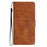 Seven Butterflies Embossed Leather Phone Case, For Samsung Galaxy A71, For Samsung Galaxy A72 5G, For Samsung Galaxy A73 5G, For Samsung Galaxy M23, For Samsung Galaxy M32, For Samsung Galaxy M52 5G, For Samsung Galaxy M53