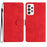 Seven Butterflies Embossed Leather Phone Case, For Samsung Galaxy A71, For Samsung Galaxy A72 5G, For Samsung Galaxy A73 5G, For Samsung Galaxy M23, For Samsung Galaxy M32, For Samsung Galaxy M52 5G, For Samsung Galaxy M53