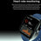 T20 1.96 inch IP67 Waterproof Silicone Band Smart Watch, Supports Dual-mode Bluetooth Call / Heart Rate Monitoring