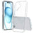 For iPhone 16 Scratchproof Acrylic TPU Phone Case(Transparent)