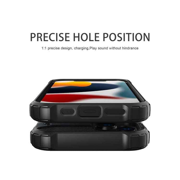 For iPhone 16 Plus Magic Armor TPU Phone Case(Navy Blue)