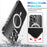 For iPhone 16 Pro Four Corner Airbags MagSafe Magnetic Phone Case(Transparent)