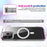 For iPhone 16 Pro MagSafe Clear Acrylic PC +TPU Phone Case(Transparent)