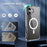 For iPhone 16 Plus MagSafe Clear Acrylic PC +TPU Phone Case(Transparent)