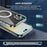 For iPhone 16 Plus MagSafe Clear Acrylic PC +TPU Phone Case(Transparent)